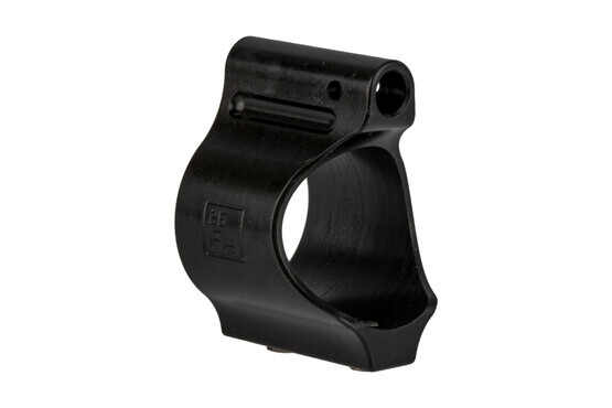Battle Arms Development Low Profile Gas Block features a black Nitride finish and .750 inch inner diameter